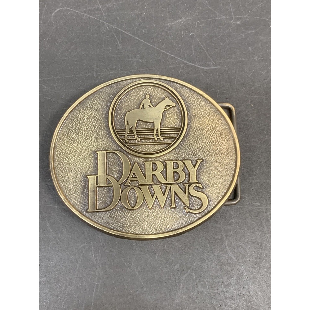 New Darby Downs Horse Riding Belt Buckle